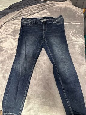 Maurices Dark Blue Skinny Jeans